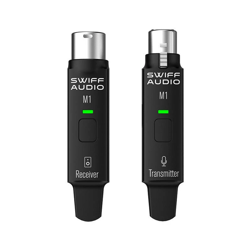 SWIFF Audio M1 Wireless Microphone Adapter System 2.4 GHz Digital