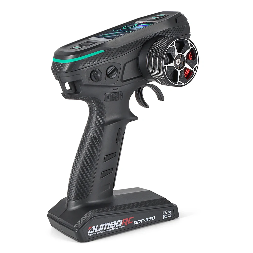 DumboRC DDF-350 2.4GHz 10CH HD LCDスクリーンデジタルラジオ送信機