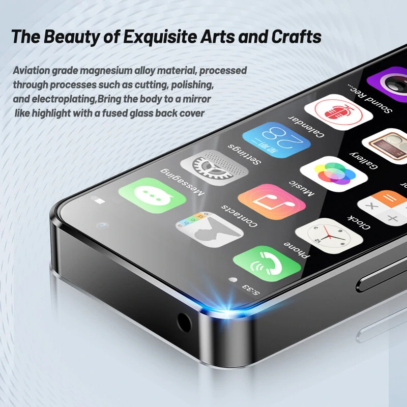 SOYES XS16 Pro Mini 4G 4GB+128GB 4.0インチ 5MPカメラ フェイスアン