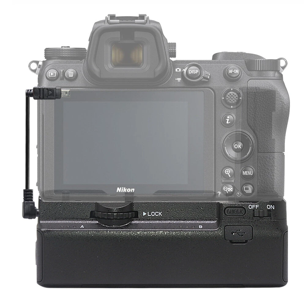 ニコンZ6 Z7ミラーレスカメラ用のMcoplus BG-Z6/Z7垂直バッテリー