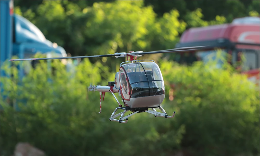 JCZK 300C PRO 470L DFC 6CH Schweizer Scale RC Helicopter KIT +