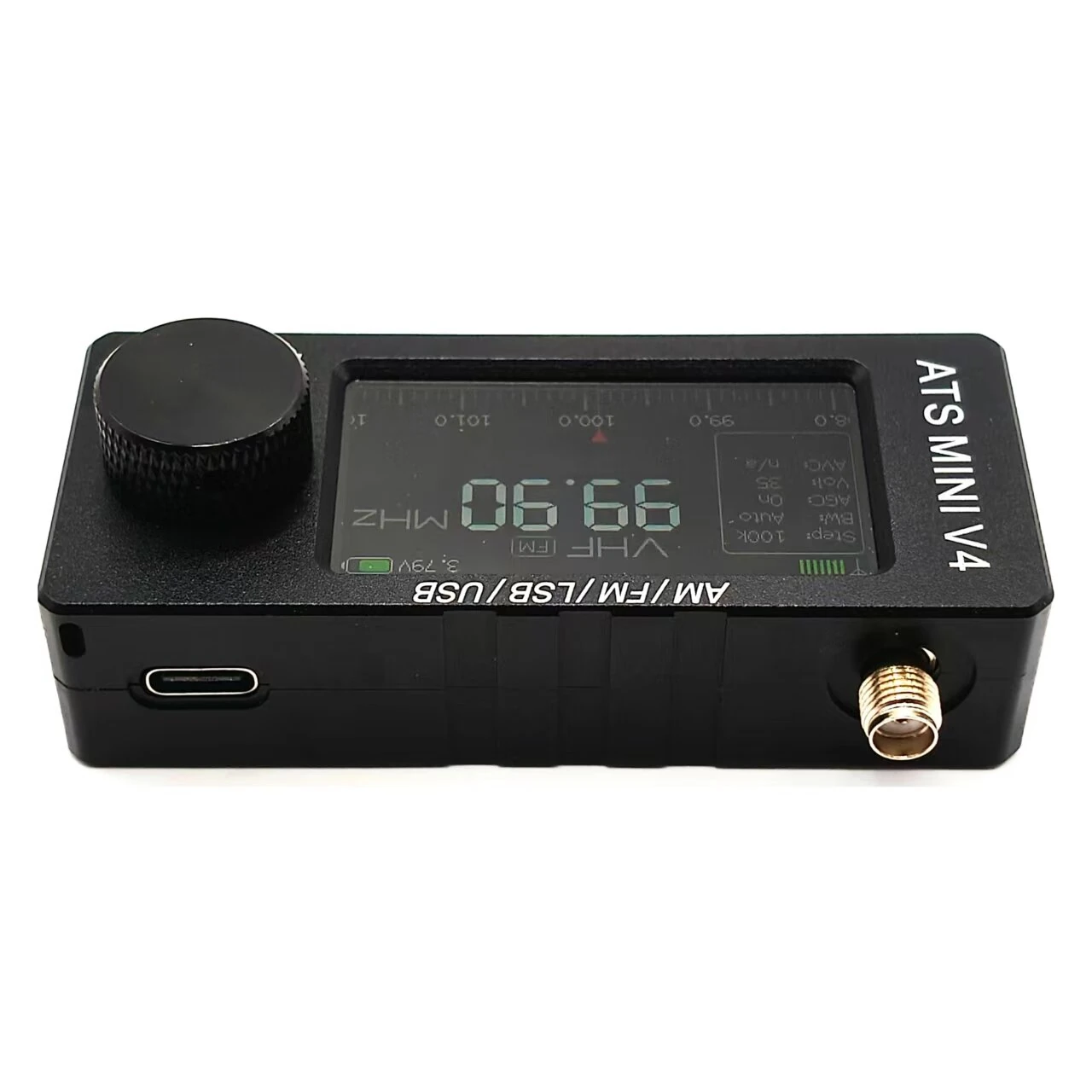 AMNVOLT V3S アップグレード版 V4 ATS ミニ SI4732 ラジオ オール