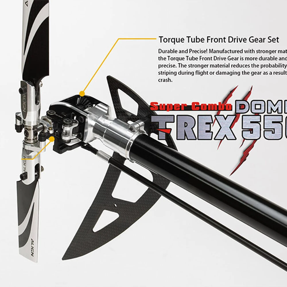 ALIGN DONINATOR T-REX 550X 6CH 3DフライングRCヘリコプタースーパー