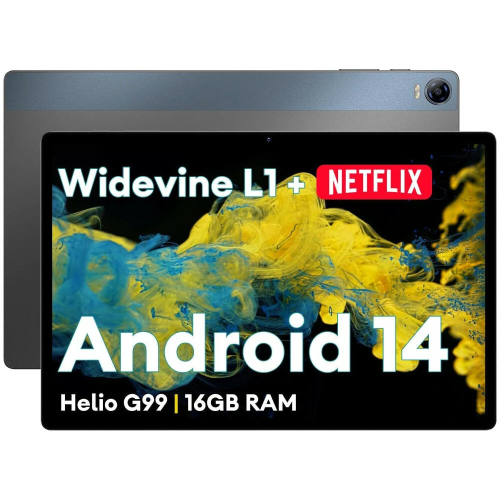 Headwolf HPad 5 Helio G99 オクタコア 8GB+8GB RAM 128GB ROM Netflix