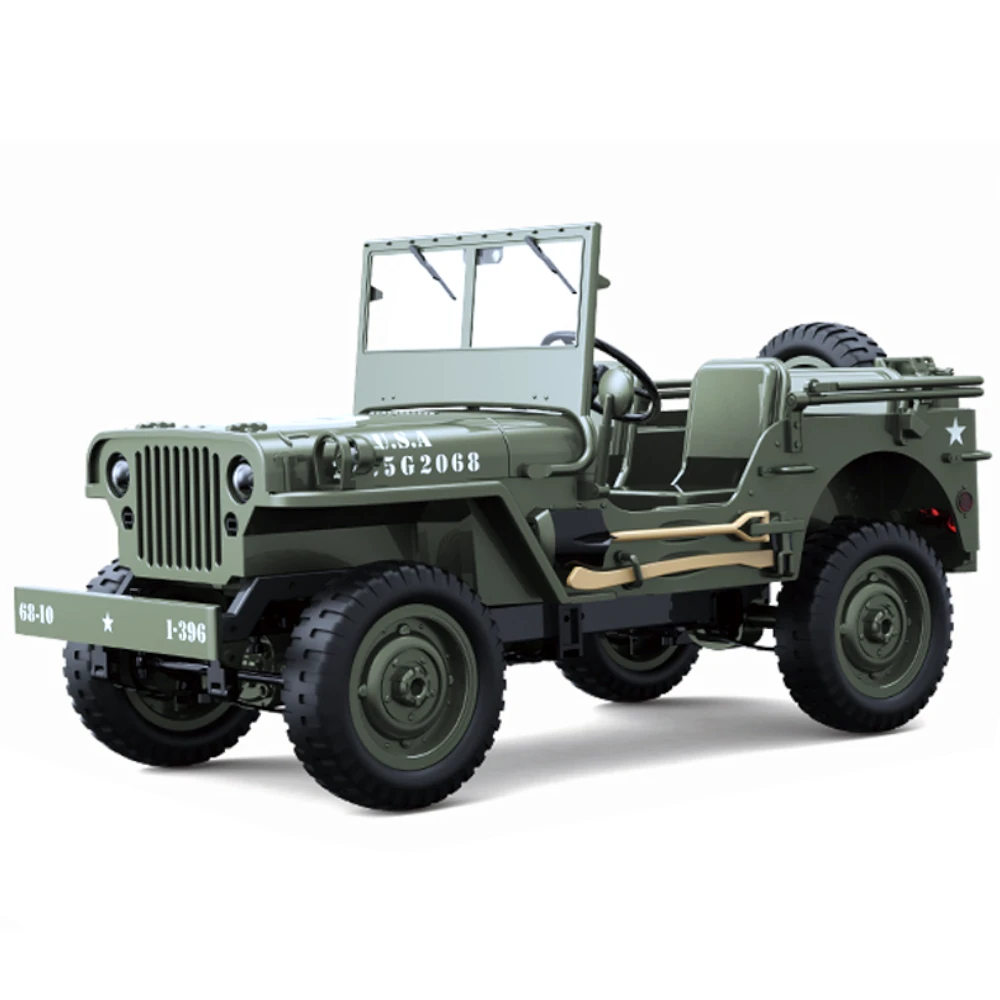 JJRC C8815 RTR 1/10 2.4G 4WD RC Car Willys Military Truck Off-Road