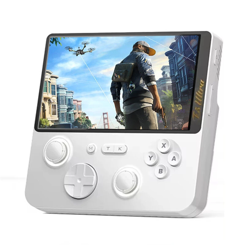 128G Card]GAMEMT E5 Ultra 6+128G Handheld Gaming Console with Hall