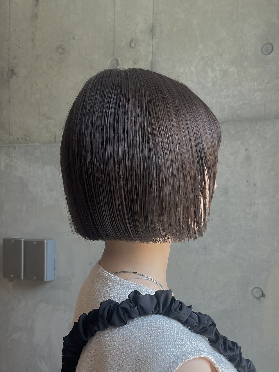 丸くないミニボブ：L255685668｜ファロルーエ(falo Ruhe)のヘア