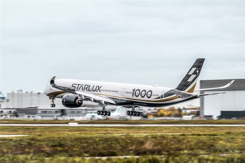Starlux Airlines receives Taiwan's first Airbus A350-1000 - Focus