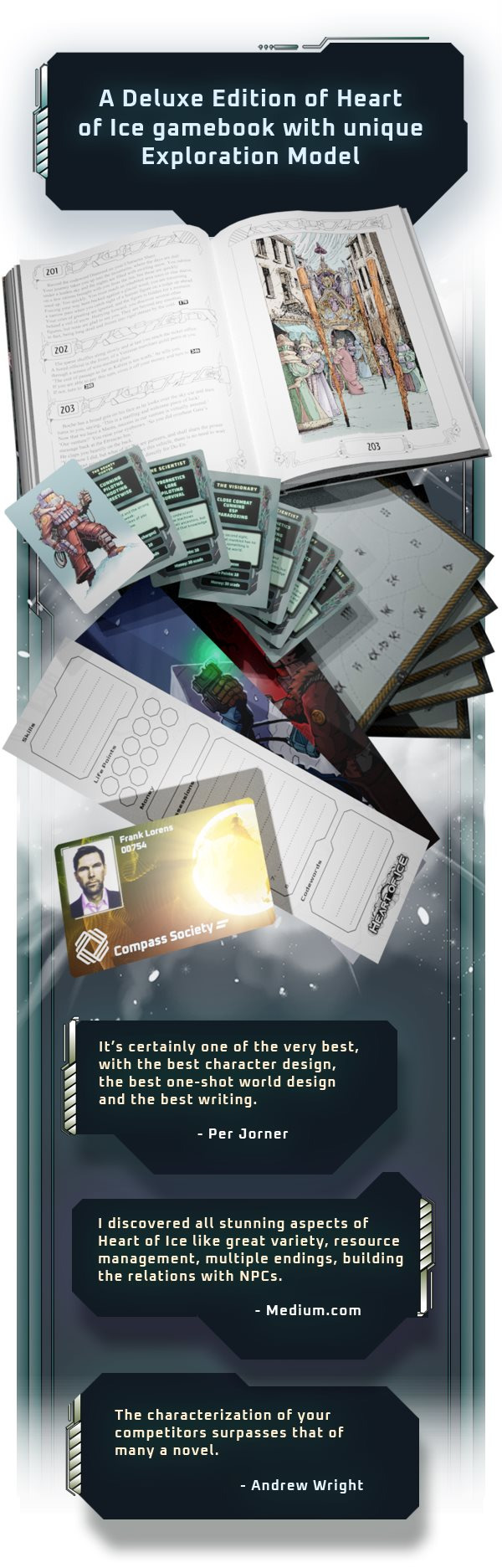 Heart of Ice Deluxe Edition by OtherWorlds - Gamefound