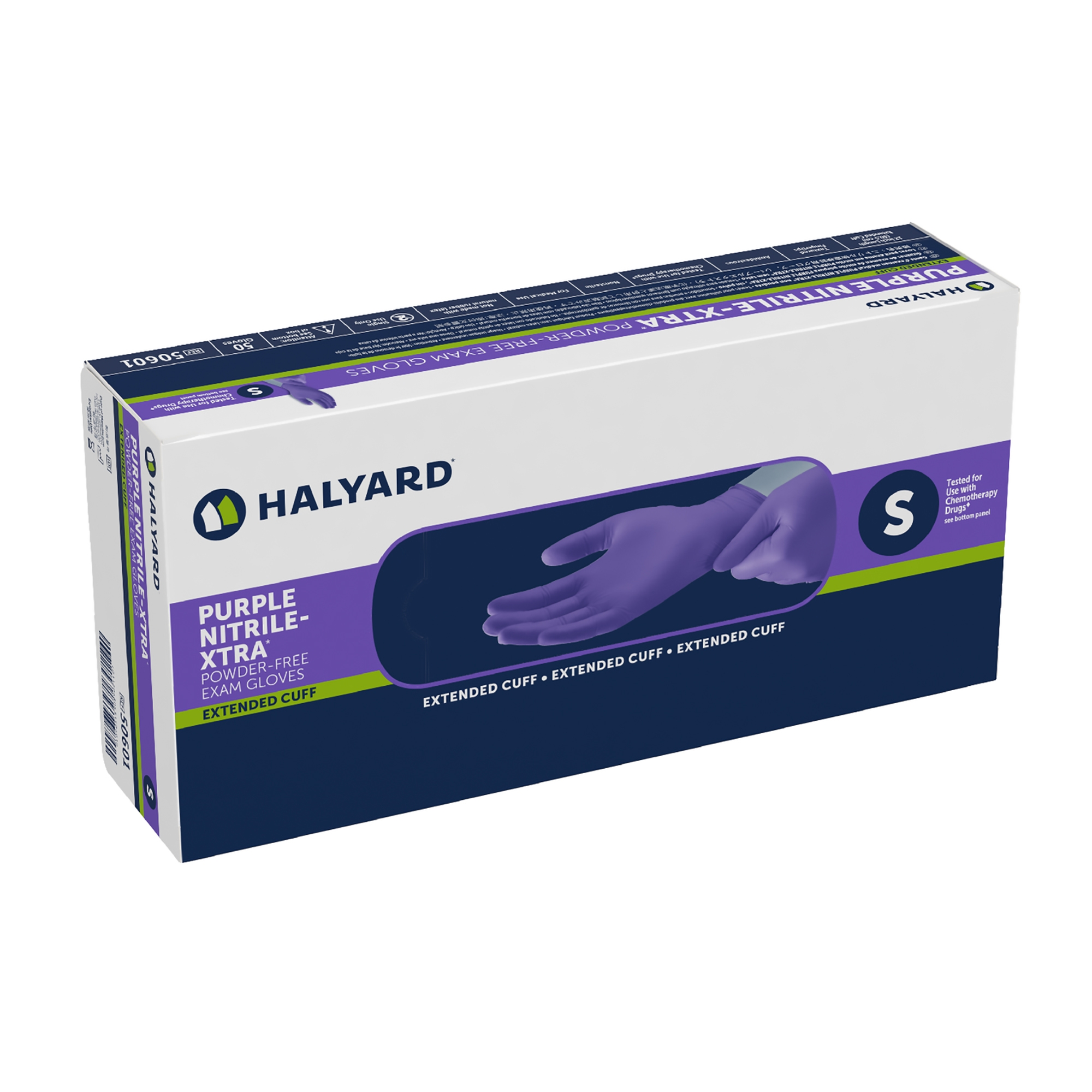 Exam Glove Purple Nitrile-Xtra™ Small NonSterile - McKesson