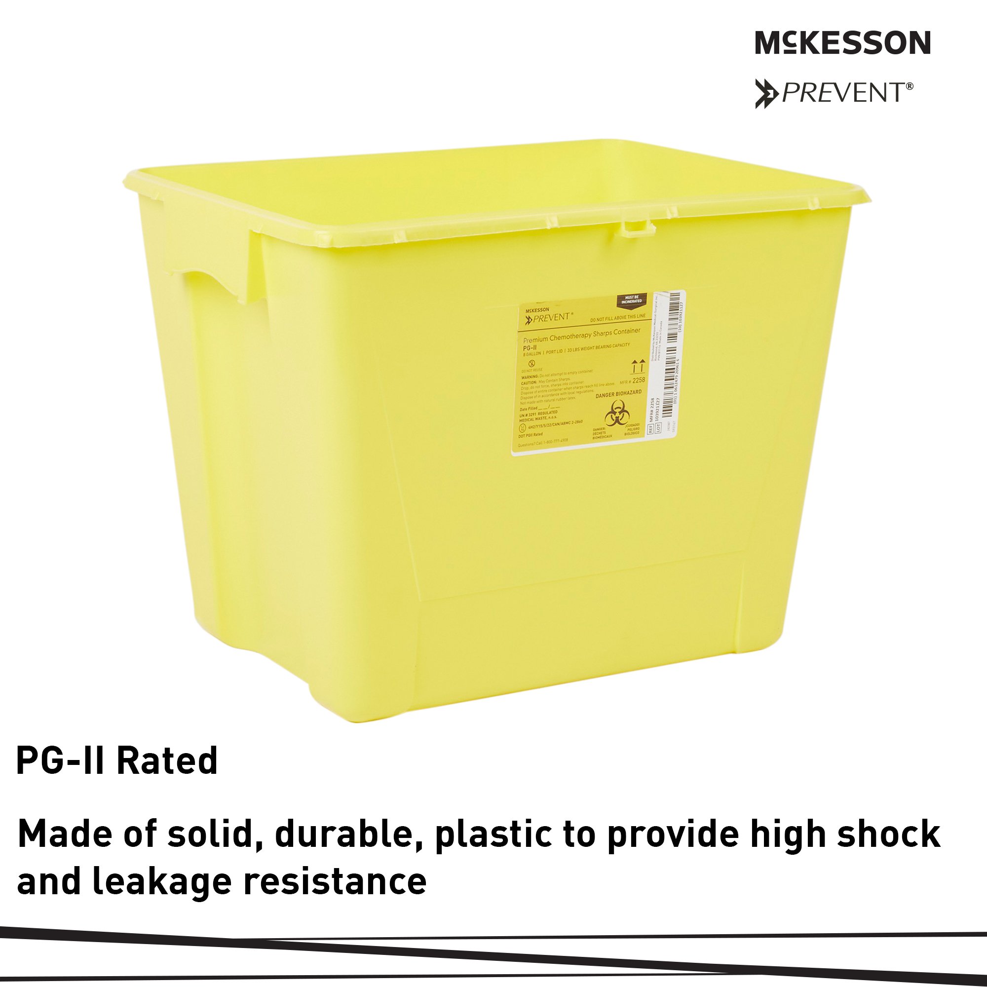 Chemotherapy Waste Container McKesson Prevent® - McKesson