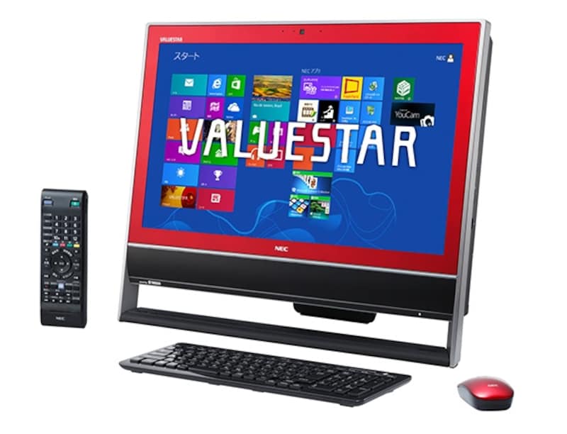 Windows 8で充実のAV機能 NEC VALUESTAR VN770/JS [デスクトップ