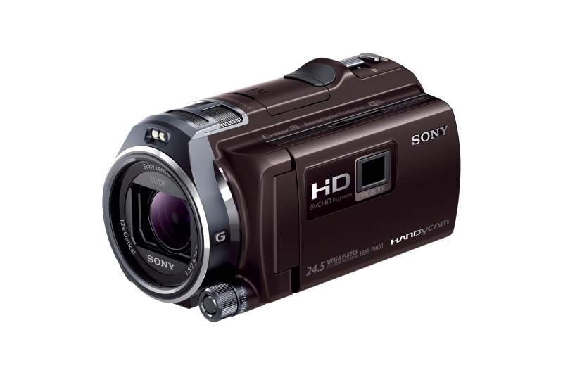 プロジェクターで楽しみ広がる「HDR-PJ800」 [デジタルビデオカメラ