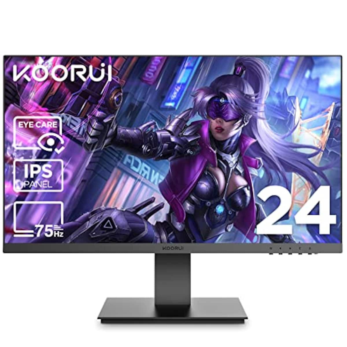 KOORUIのKOORUI モニター 27インチ ディスプレイ IPS非光沢 フルHD PC