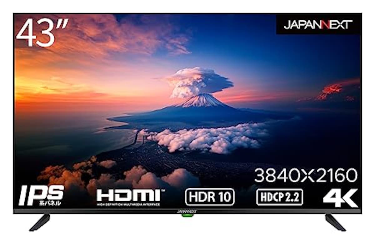 JapanNextの【Amazon.co.jp限定】 JAPANNEXT 43インチ 大型 モニター