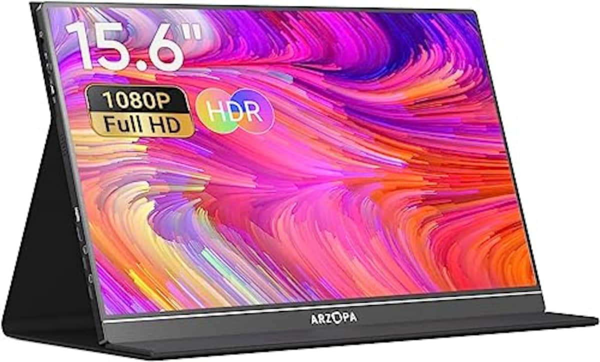 ARZOPAのARZOPA 15.6インチ モバイルディスプレイ 薄型軽量 非光沢IPS
