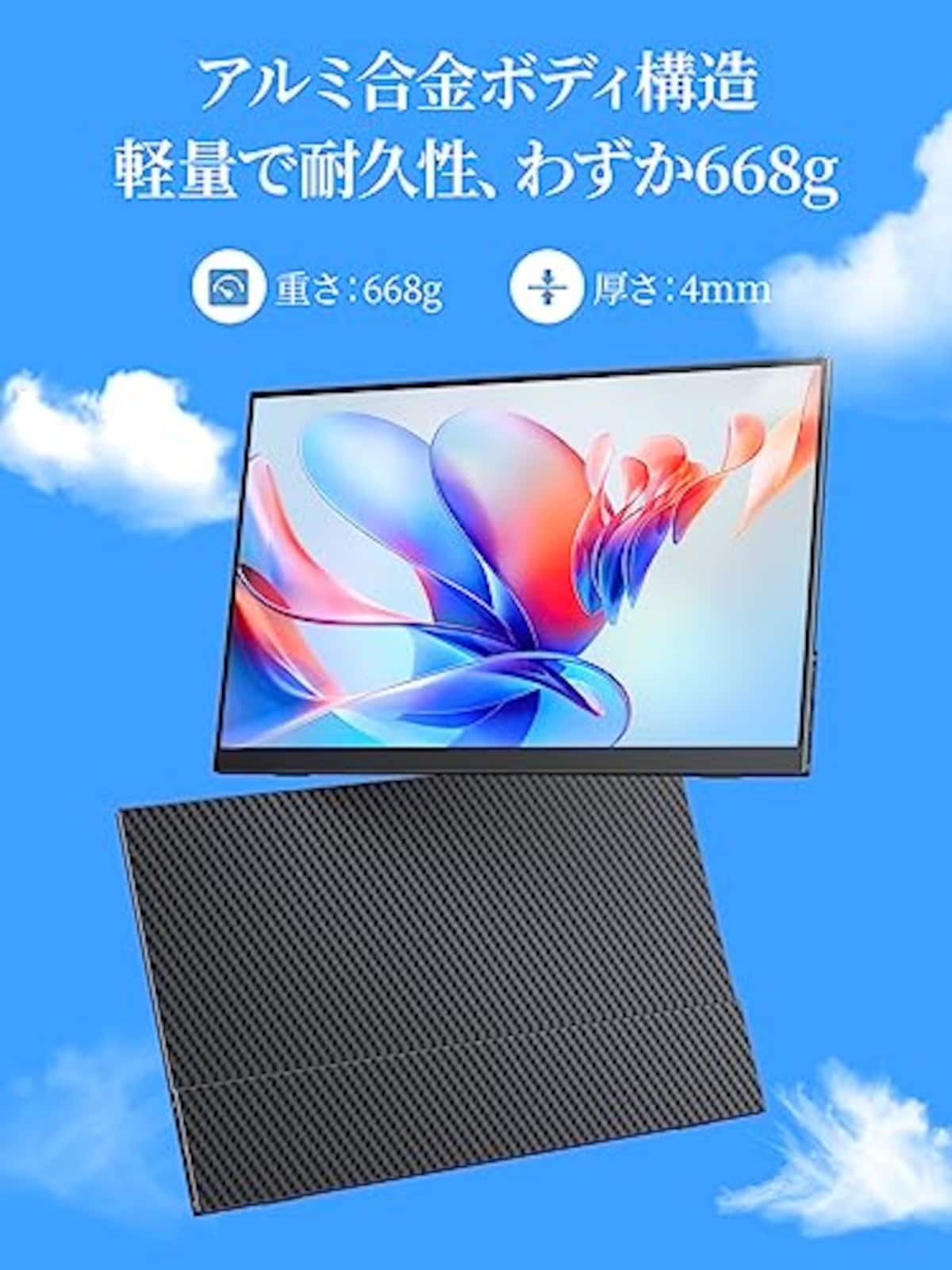 cocoparのモバイルモニター モバイルディスプレイゲーム cocopar15.6