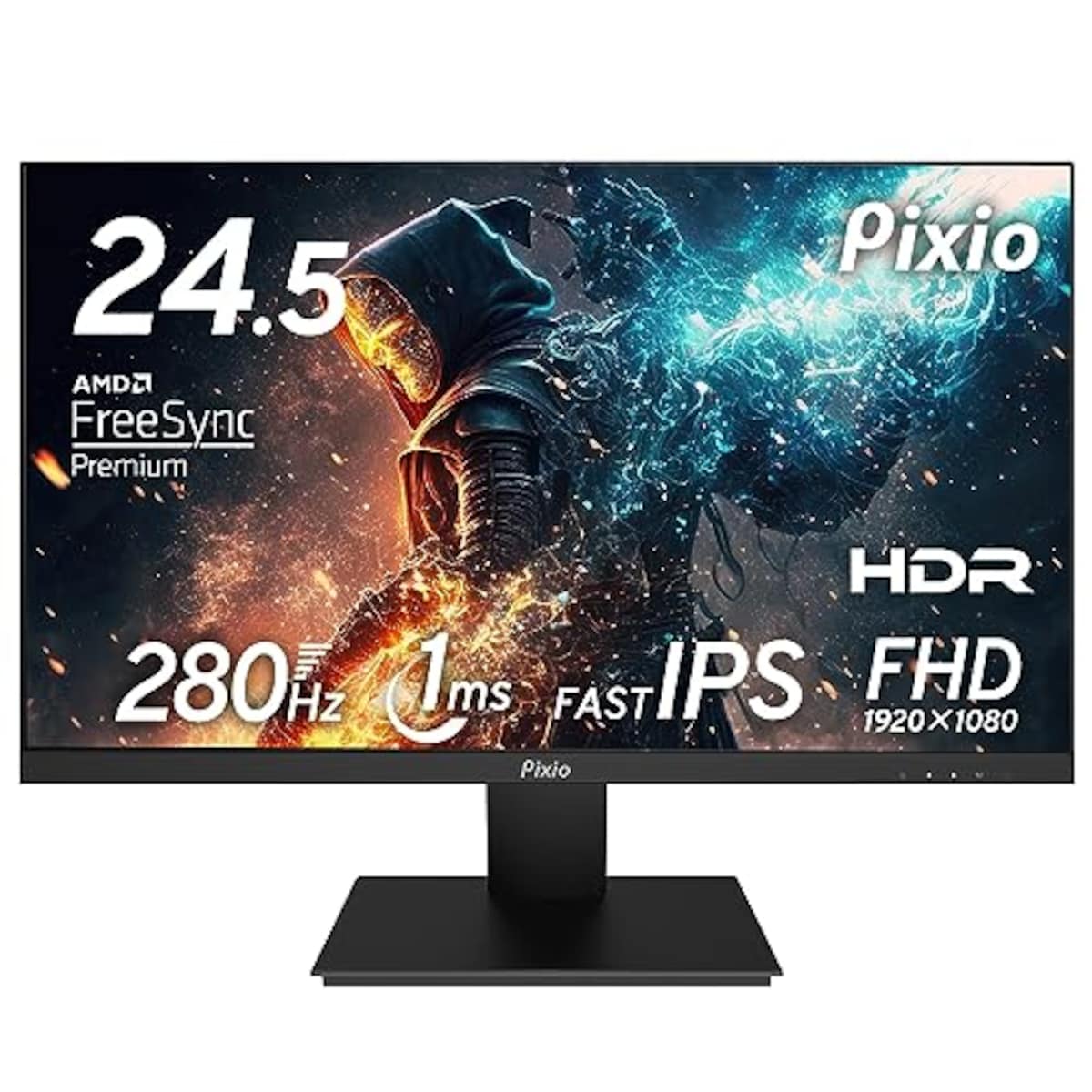 PixioのPixio PX243 ゲーミングモニター 23.8インチ FHD VA 165Hz 1ms
