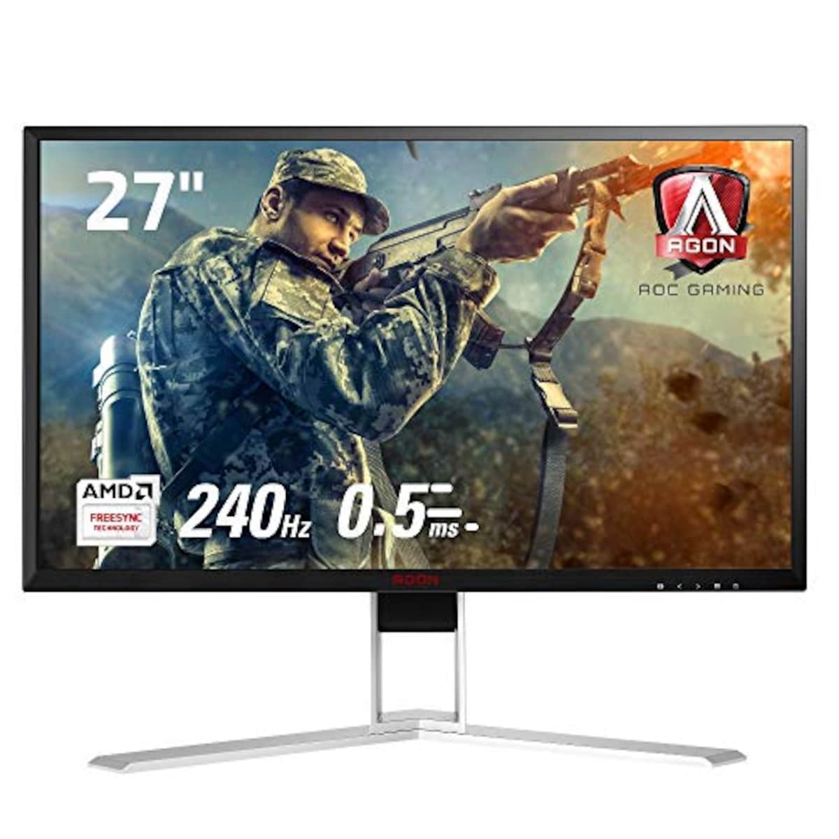 AOCのAOC ゲーミング液晶モニター C27G2X/11 (27インチ/フルHD/VA/曲面