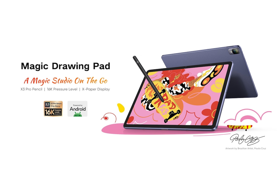 XPPen Magic Drawing Pad】7万円台のAndroidタブレットで“すべての人に