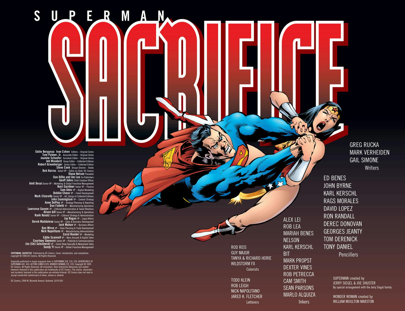 Superman: Sacrifice (New Edition) | DC Comics Issue