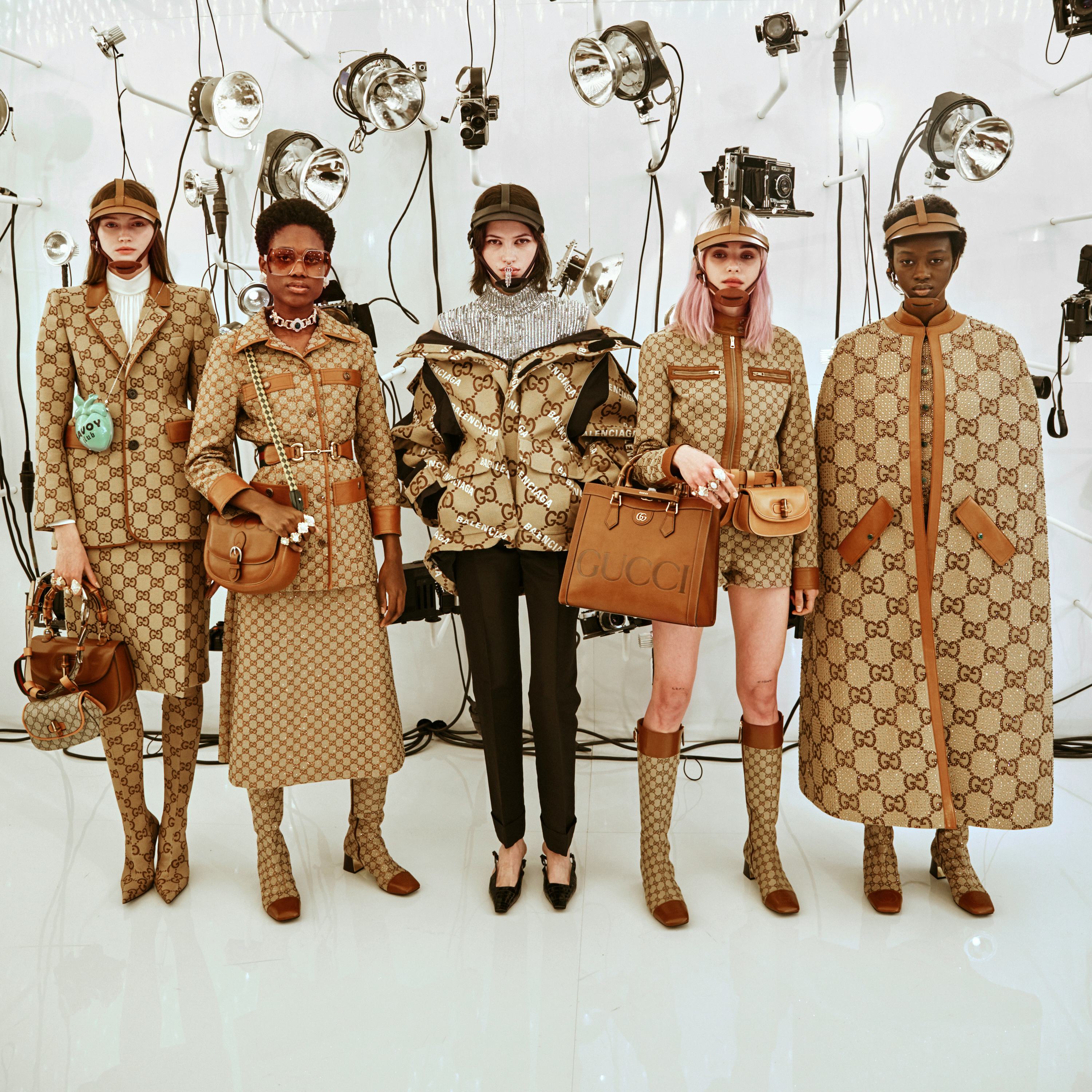 Gucci's Fall 2021 Aria Collection Includes A Gucci x Balenciaga