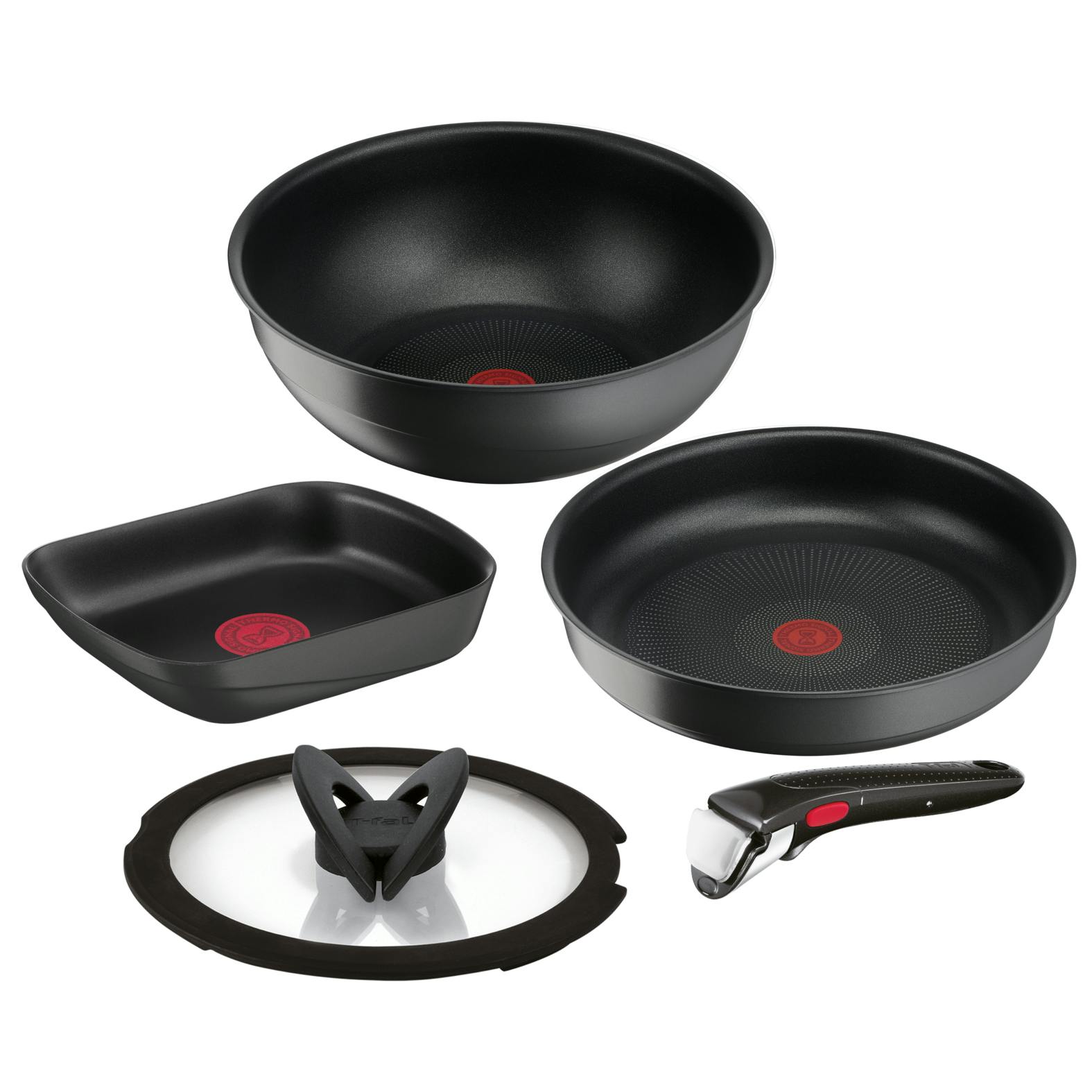 T-fal キャストラインアロマプロ5点セット グレー L866S5 ガス火・IH