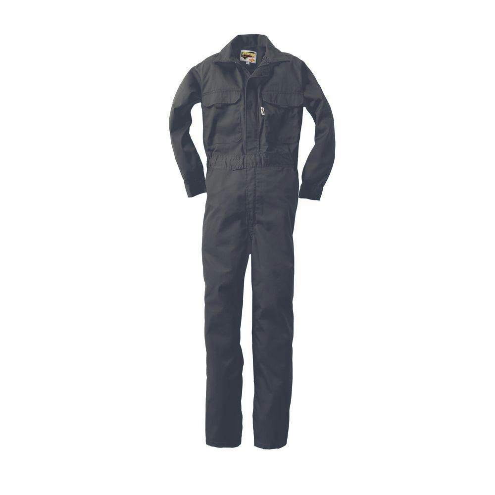 T/Cジャバラつなぎ ダークグレー LL 49112-2 | 作業着・作業服・安全靴