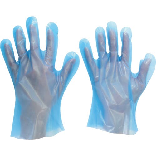 CAINZ-DASH】ミドリ安全 ポリエチレンディスポ手袋 ベルテ585