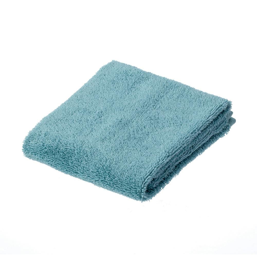 ふんわりやわらかフェイスタオル ブルー | タオル・ハンカチ 通販