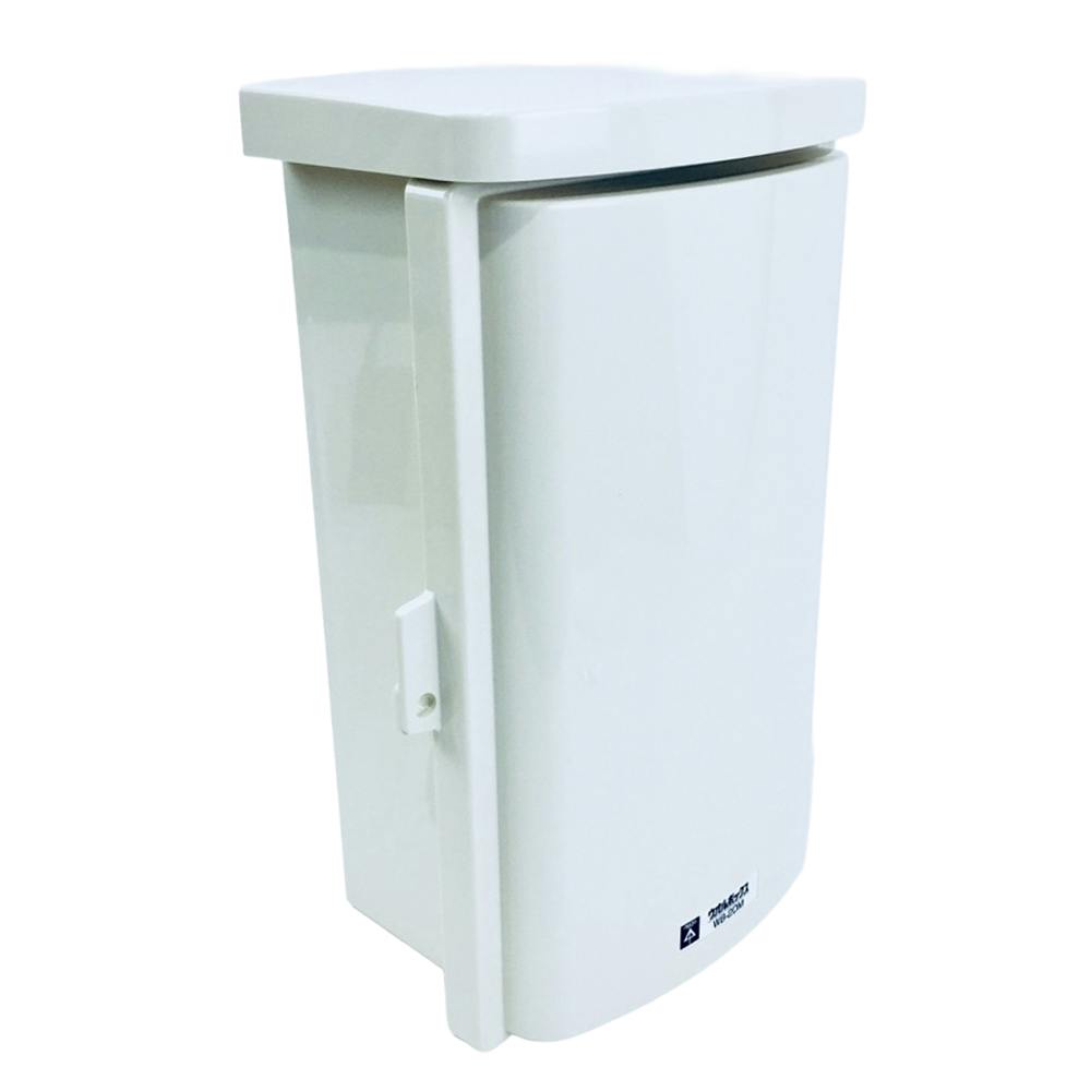 未来工業 ウオルボックス 屋根一体型 タテ型 ミルキーホワイト WB-2DM