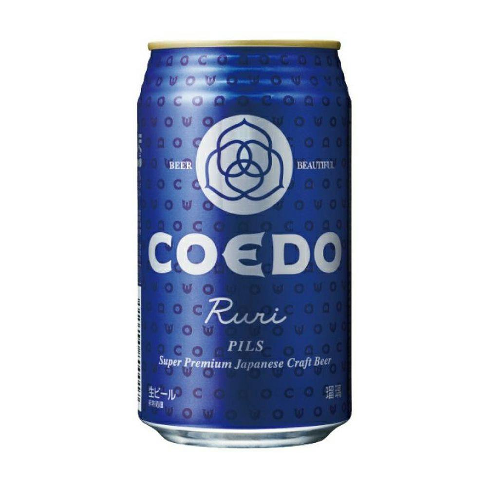 ケース販売】COEDO(コエド) 瑠璃-Ruri- 350ml缶×24本【別送品】 | 酒