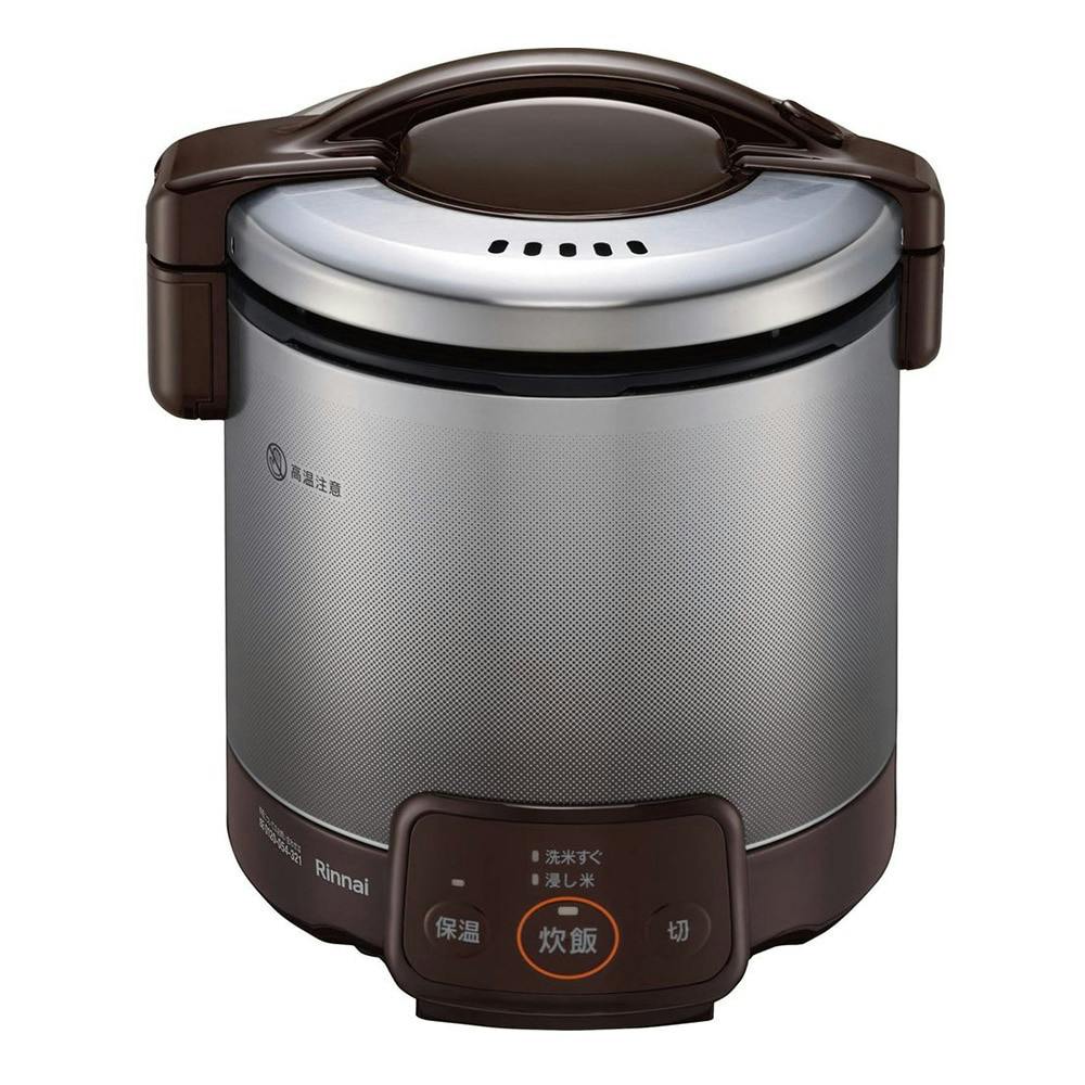 ガス炊飯器 RR-050VQ(DB) ダークブラウン プロパンガス用 【別送品