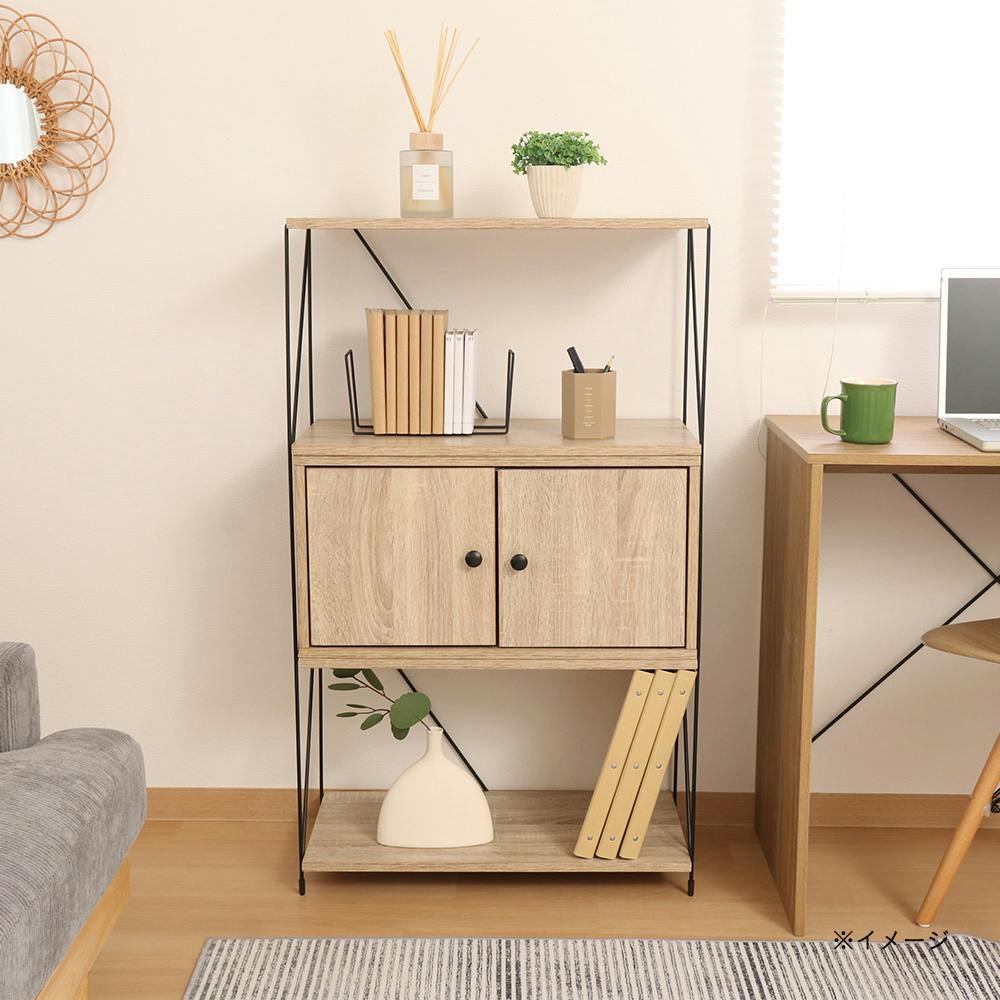 通常WEB売価3980円】EZBO コネクトボックス 扉付き NA | 本棚・書棚