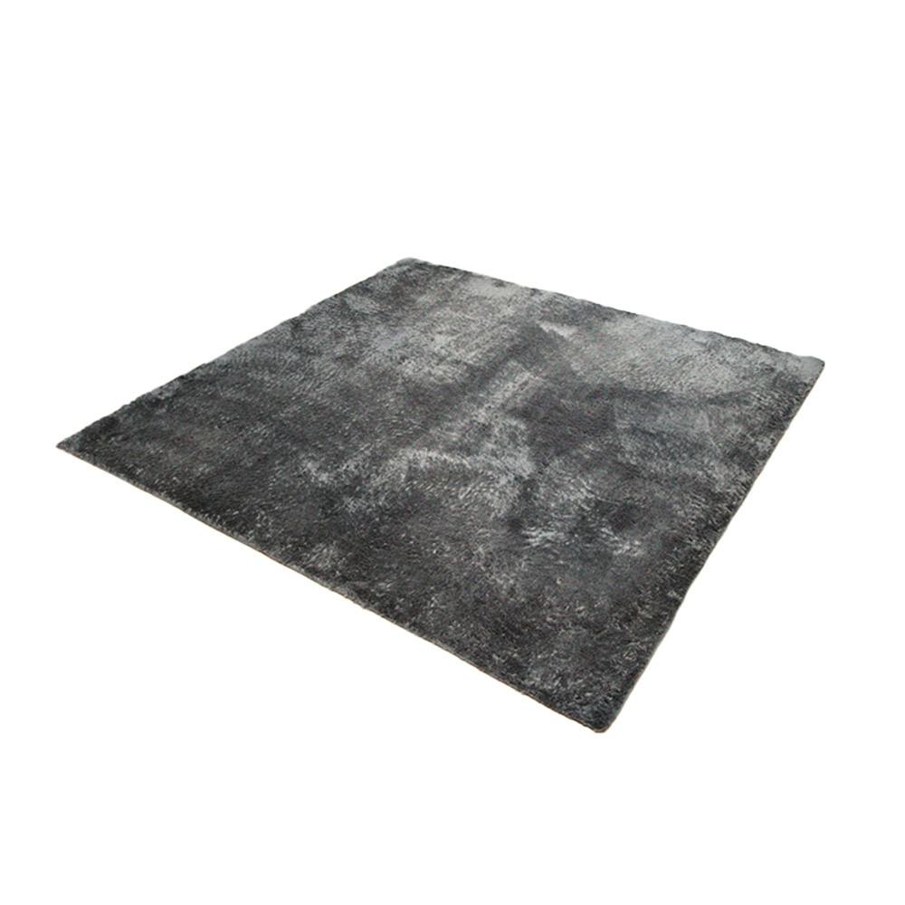 シャギーラグ ラルジュ グレー 185×185cm | ラグ・カーペット・マット