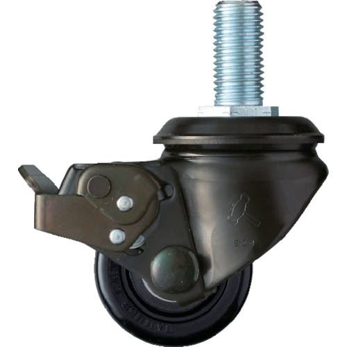 CAINZ-DASH】ハンマーキャスター 低床重荷重用ねじ込み旋回式ナイロン