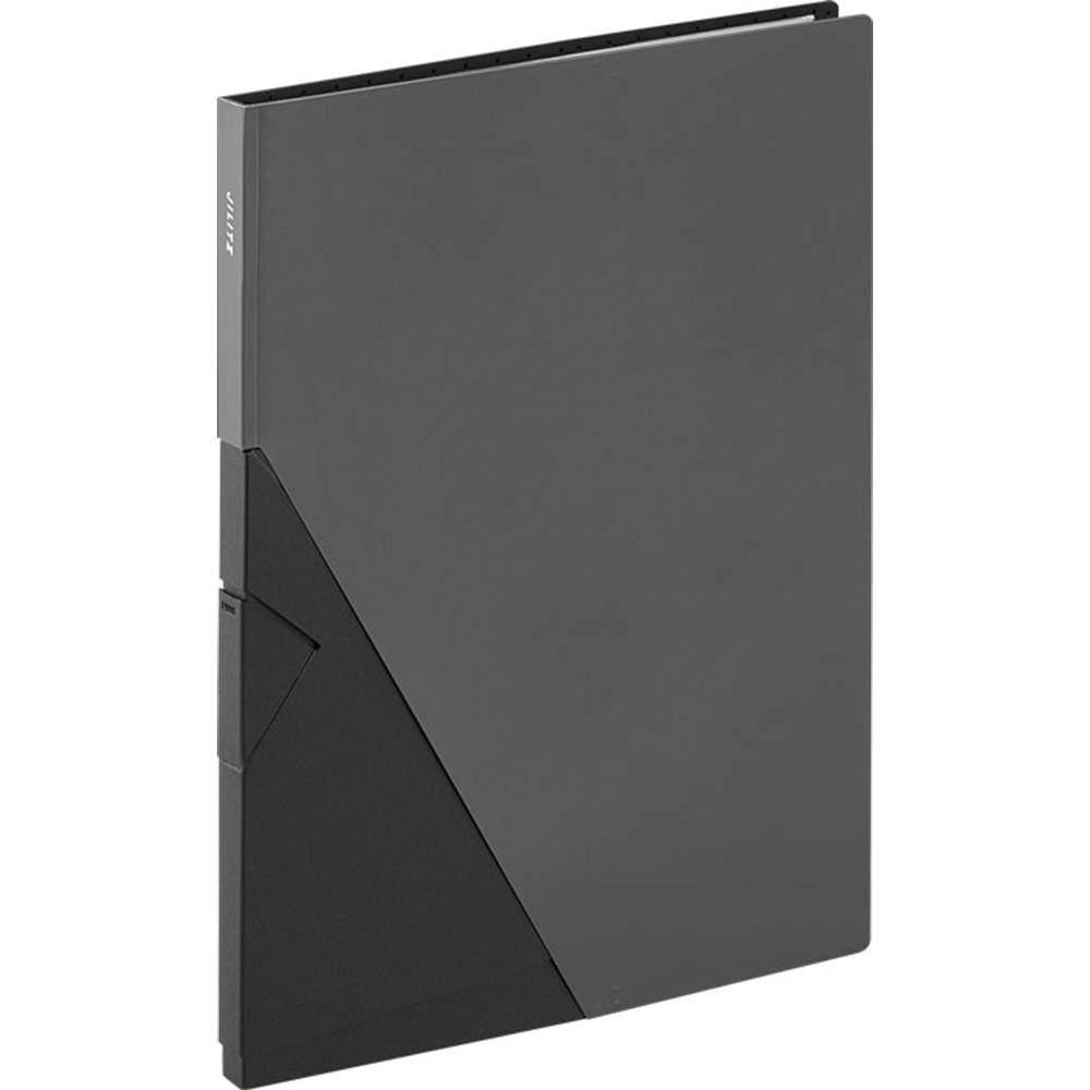 キングジム ジリッツ クリアーファイル 黒 8832-BK | 文房具・事務用品