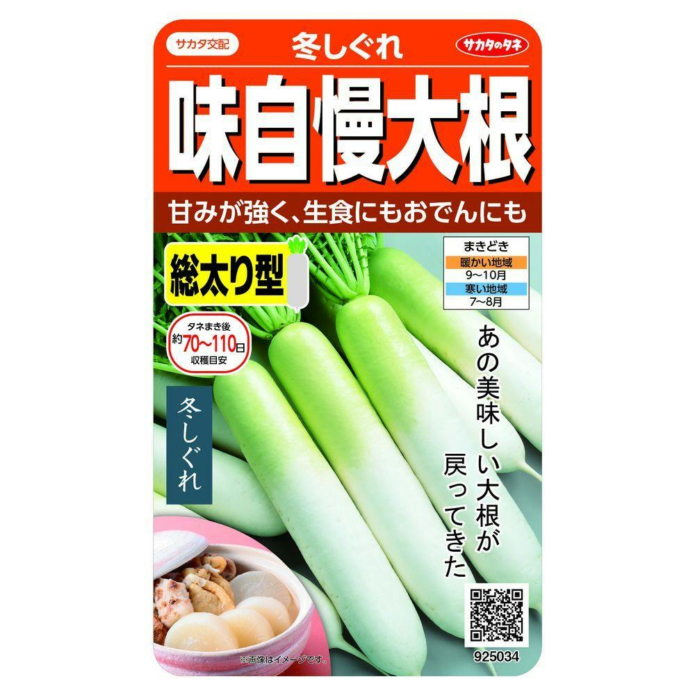 ダイコン 味自慢大根 冬しぐれ | 花＆グリーン 通販 | ホームセンター