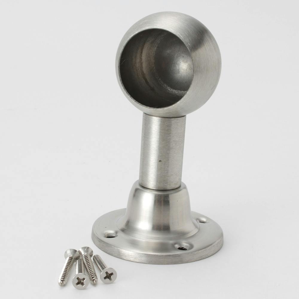 ステンレス首長ブラケット 32ミリ用 止 | ねじ・くぎ・針金・建築金物