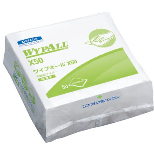 CAINZ-DASH】日本製紙クレシア ワイプオール X50 4つ折り（薄手