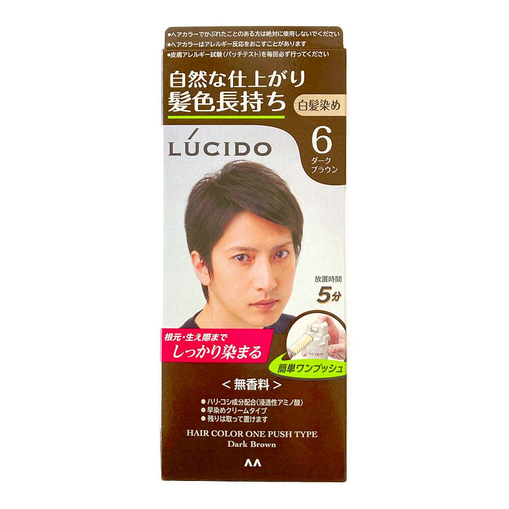 ルシード ワンプッシュケアカラー ダークブラウン | ヘアカラー 通販