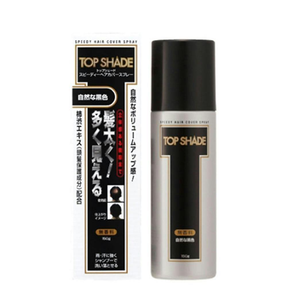 トップシェード スピーディーヘアカバースプレー 自然な黒色 | メンズ