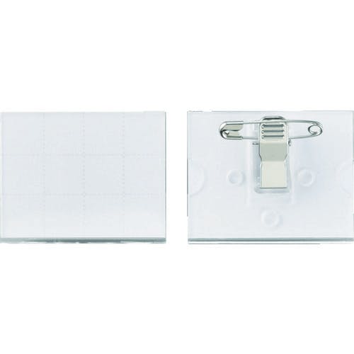 CAINZ-DASH】日本緑十字社 角型名札 41×50mm（台紙39×50mm