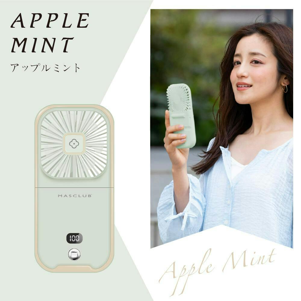 首かけ扇風機 モバイルバッテリー機能付きハンディファン モバイル充電