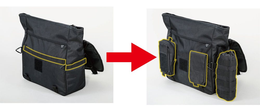 TANAX タナックス レブル250/500専用サイドバッグ メッセンジャー MFK