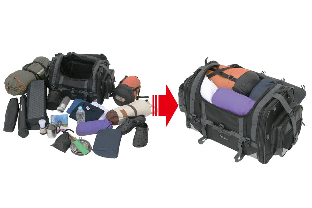 TANAX タナックス キャンピングシートバッグ2 (アクティブオレンジ