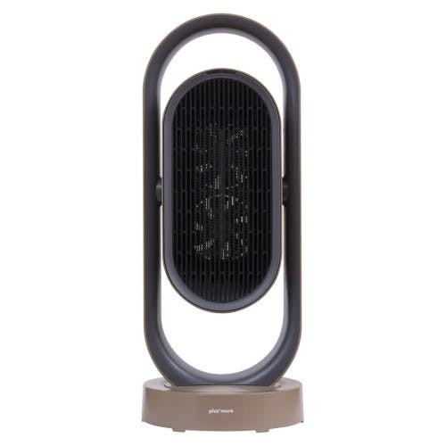 3Dセラミックヒーター＆ファン リモコン付 plusmore キャメル ライフ