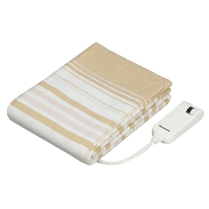電気毛布 洗える 電気かけしき毛布 シングルMサイズ ベージュ