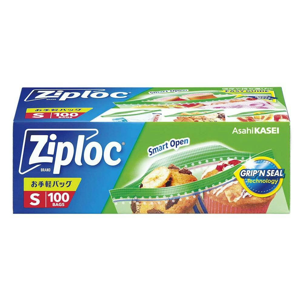 ジップロック お手軽バッグ S ×1点 【送料込み】 ＃hrm-4901670117622