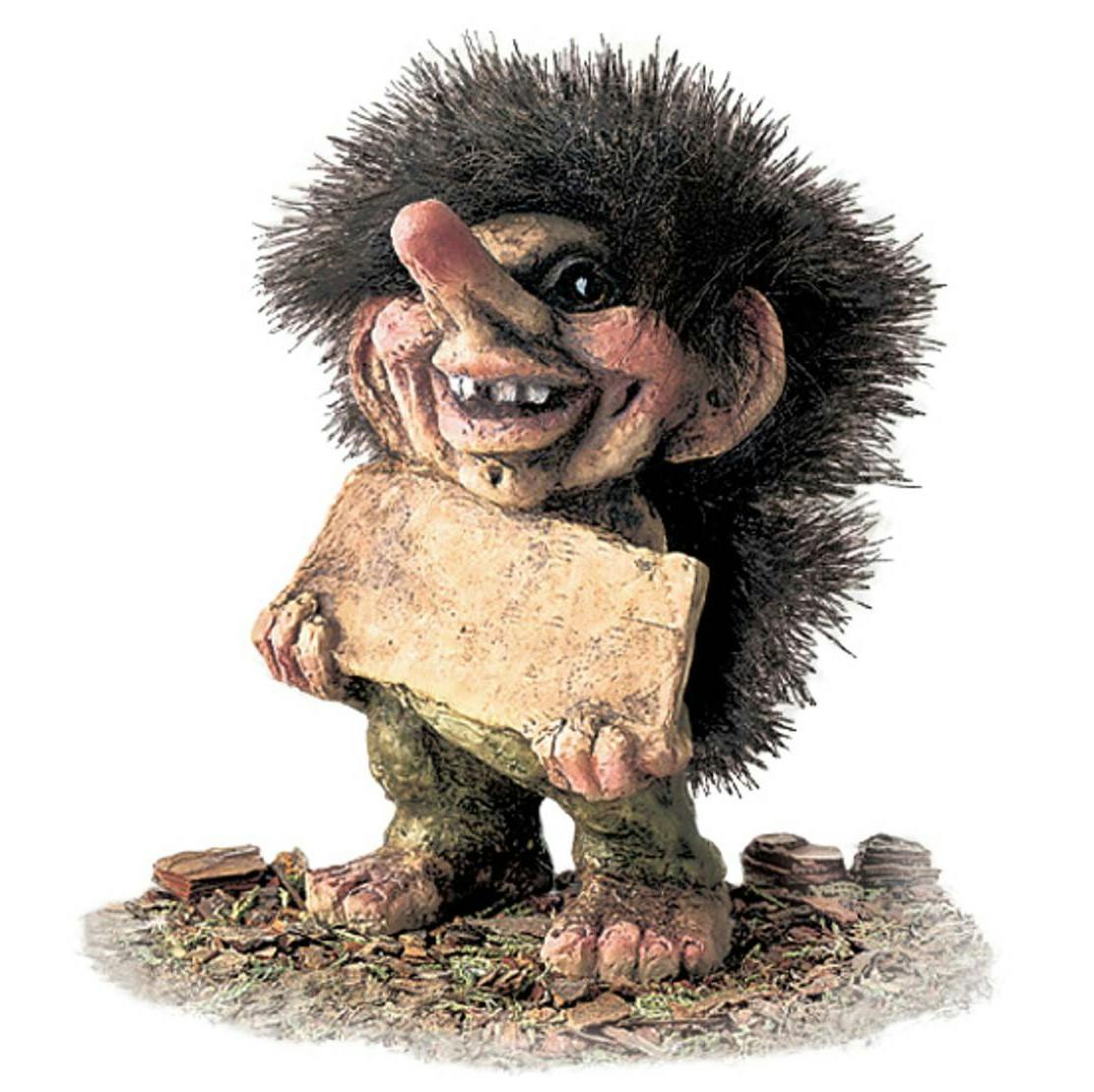 NyForm Troll 名札トロール 人形 北欧妖精 BF186【別送品】 | ガーデン